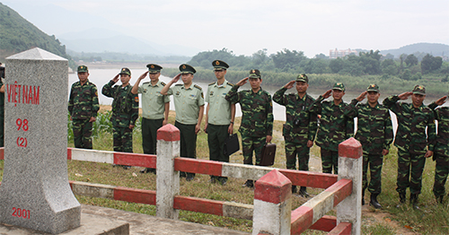 Phê duyệt dự án Kè chống sạt lở bờ suối biên giới đoạn giữa  cột mốc 23/3 - 23/4 trên biên giới đất liền Việt Nam – Campuchia