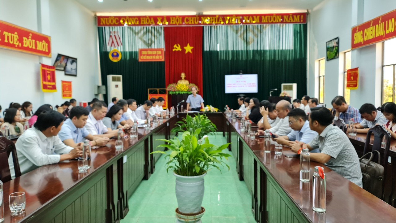 Chương trình công tác năm 2024 của Sở Kế hoạch và Đầu tư tỉnh Kon Tum