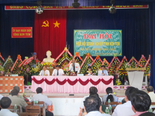Đại hội thành lập Hiệp hội doanh nghiệp tỉnh Kon Tum